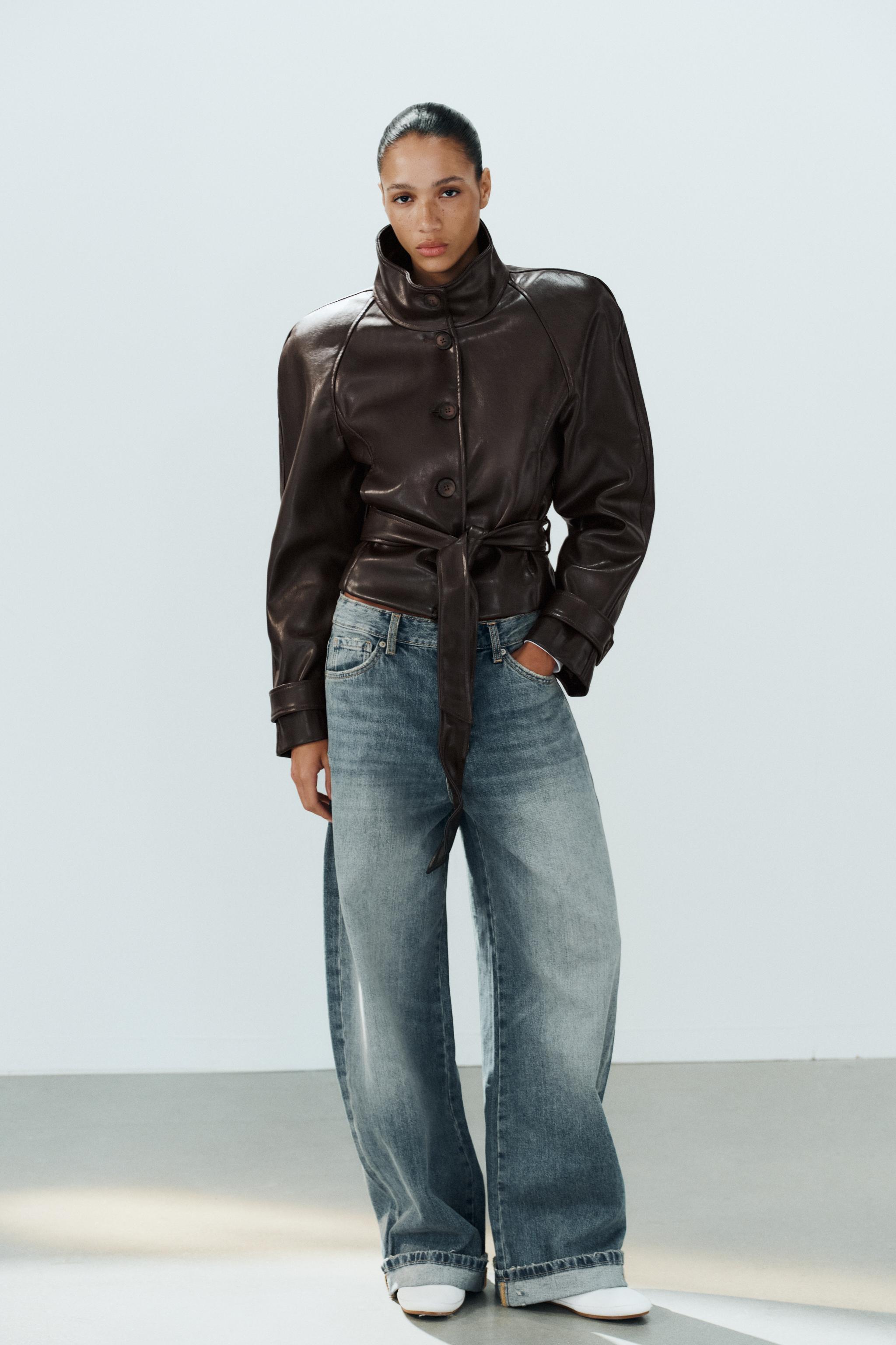 BLOUSON TRENCH AVEC ÉPAULETTES